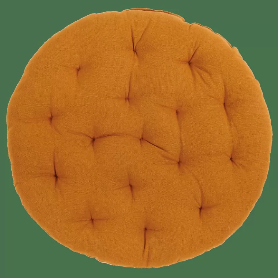 CASA ALDA Coussin D'assise Ocre Online