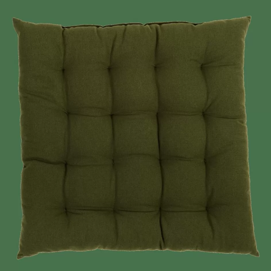 CASA ALDA Coussin D'assise Vert Foncé Cheap