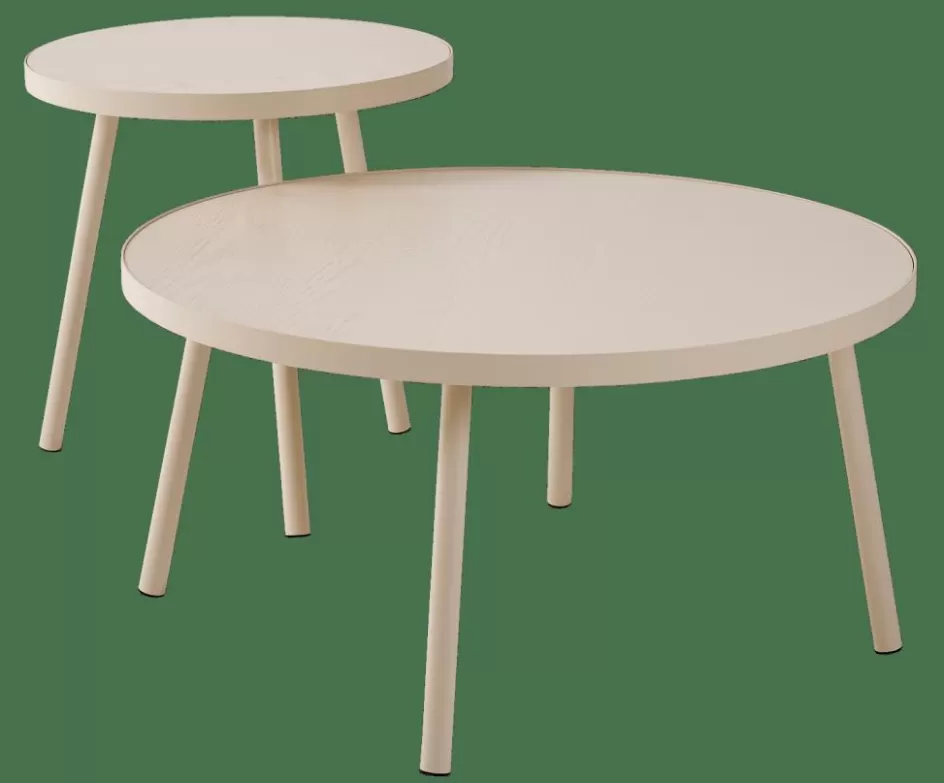 CASA ALEXIS Table D'appoint Beige Clearance