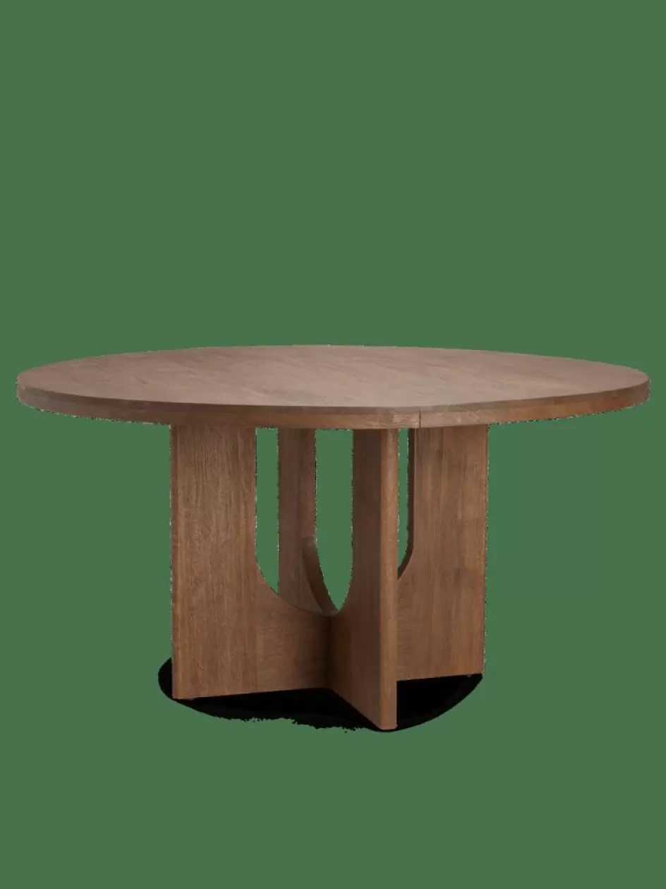 CASA ARLO Table à Manger Brun Discount