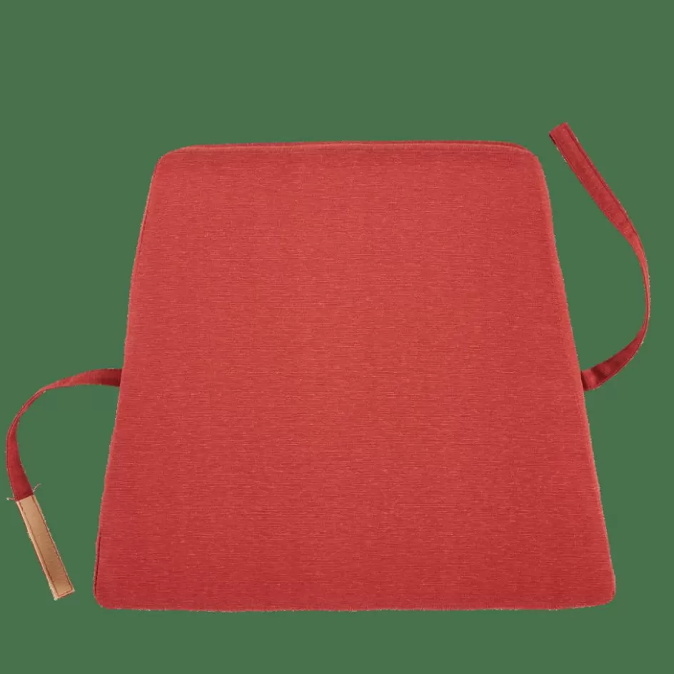 CASA AUGUST Coussin D'assise Rouge Best Sale