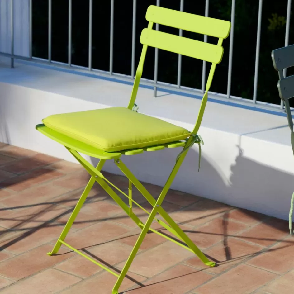 CASA AZUR Coussin De Jardin Pour Bistrot Lime Hot