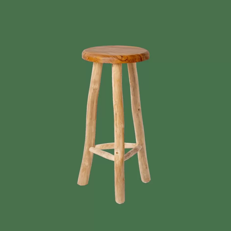 CASA BATANG Tabouret De Bar Naturel Cheap