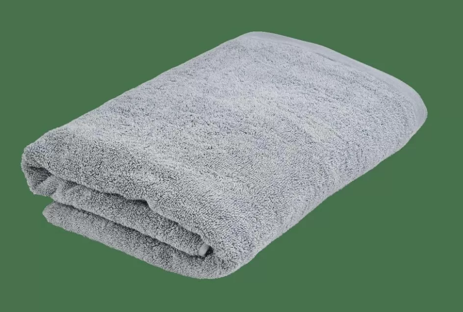 CASA B-LUX Drap De Bain Argent New