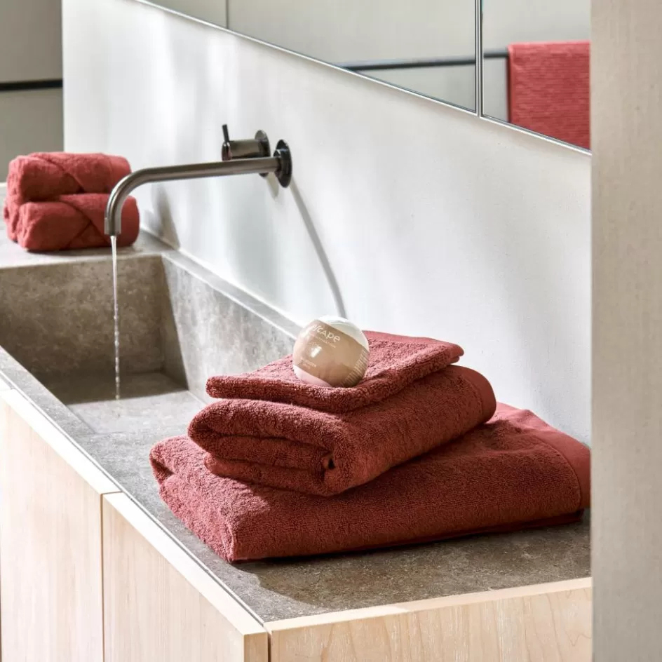 CASA B-LUX Serviette De Bain Rouge Sale