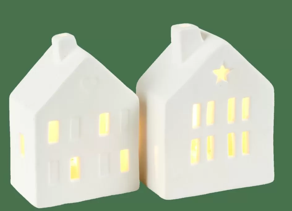 CASA CASITA Décoration Avec LED Blanc Flash Sale