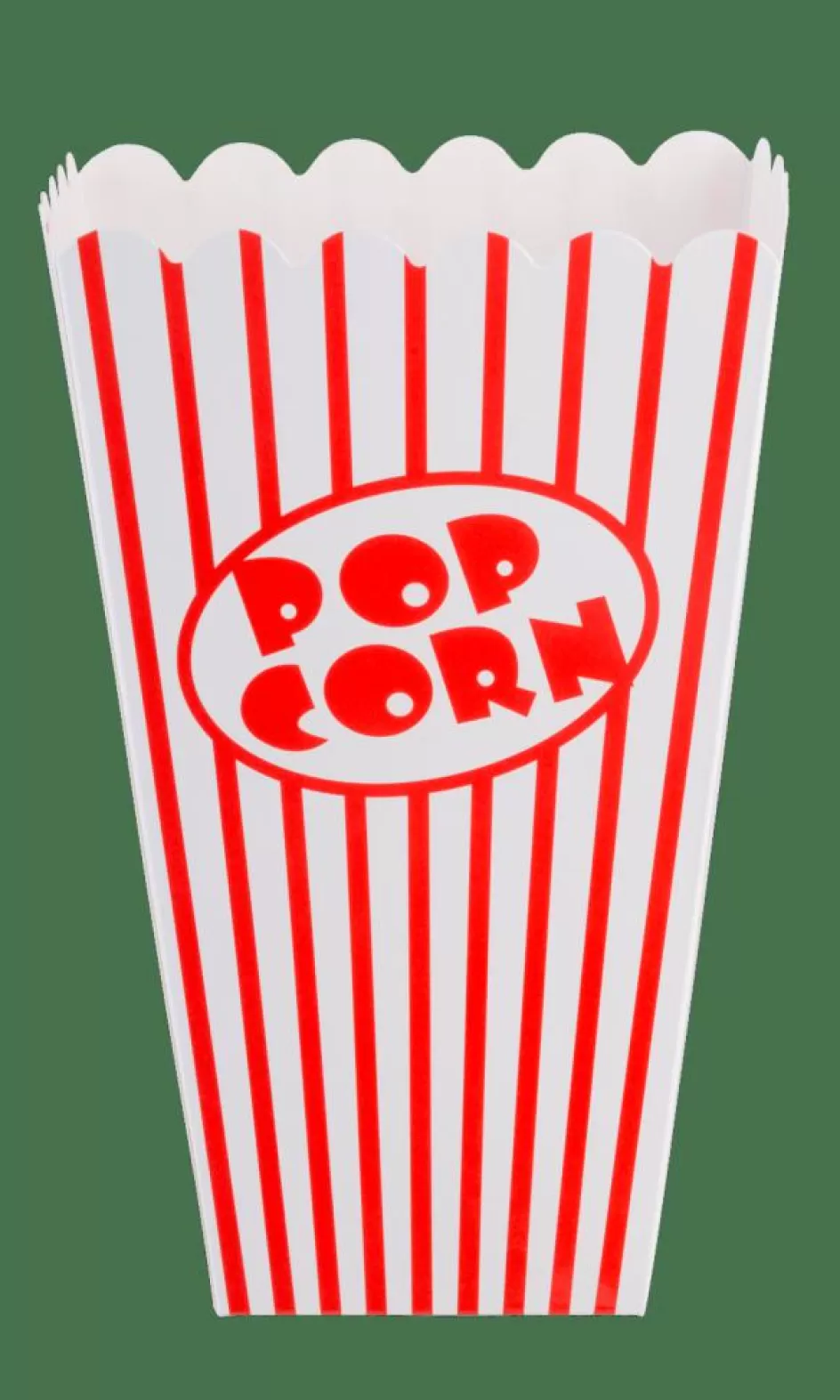 CASA CINEMA Gobelet Pop-corn Set De 8 Blanc, Rouge Cheap