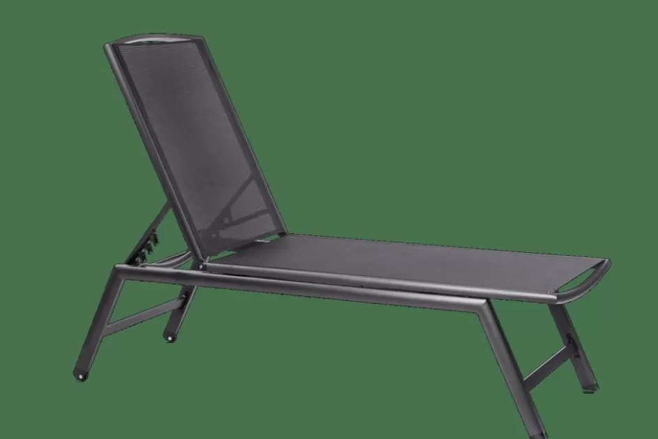 CASA COMFORT Chaise Longue Noir Store