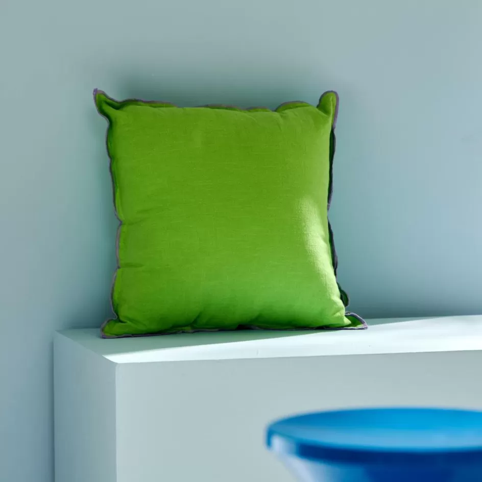 CASA CORI Coussin Vert Cheap