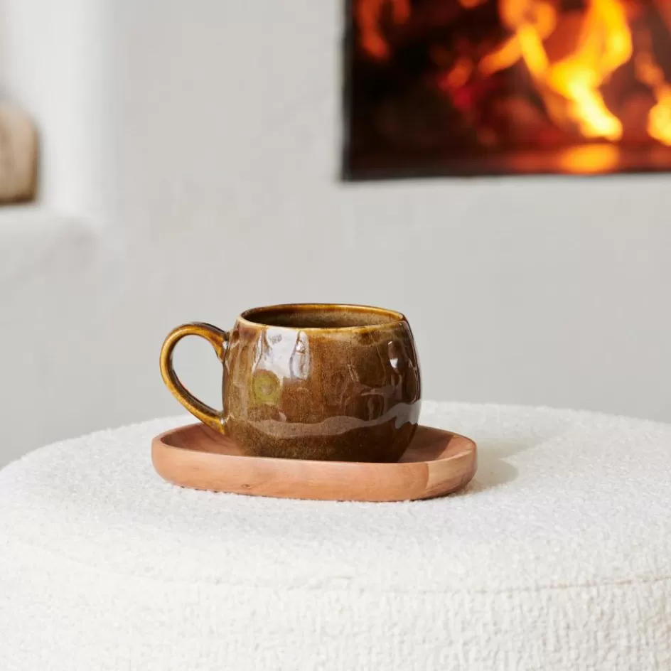 CASA COZY Mug 48 CL Brun Shop