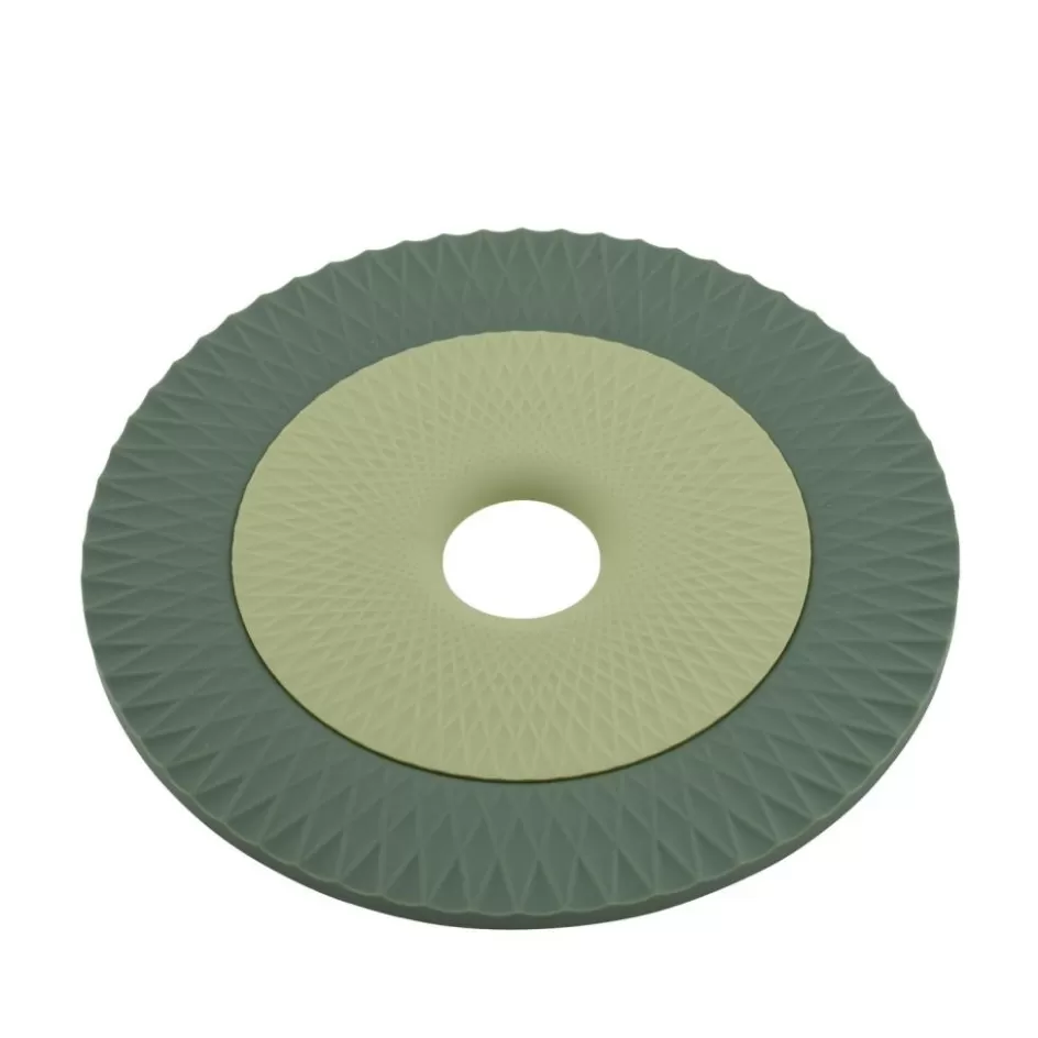 CASA CUISINO Dessous-de-plat Set De 2 2 Couleurs Menthe, Vert Foncé Flash Sale