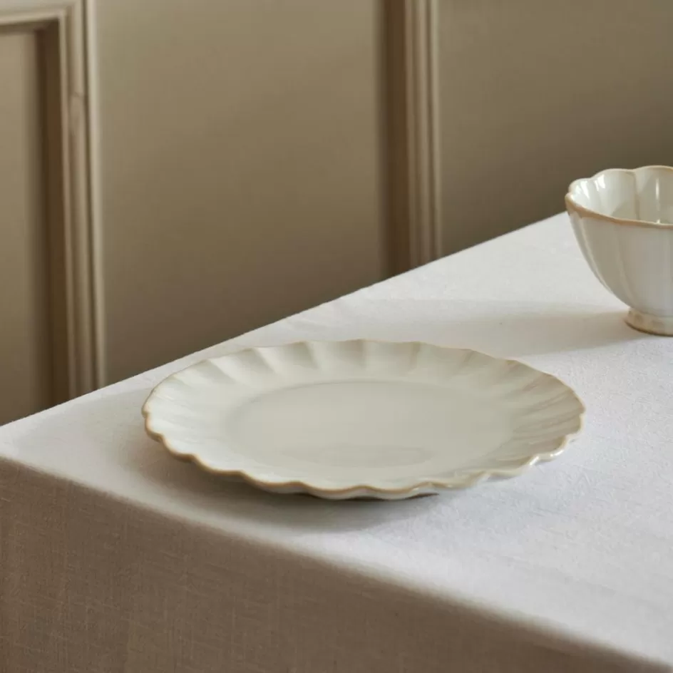 CASA DAHLIA Assiette Blanc Online