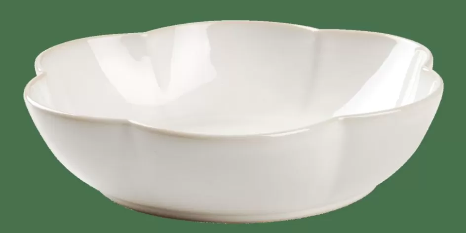 CASA DAHLIA FLOWER Assiette Creuse Blanc Best Sale