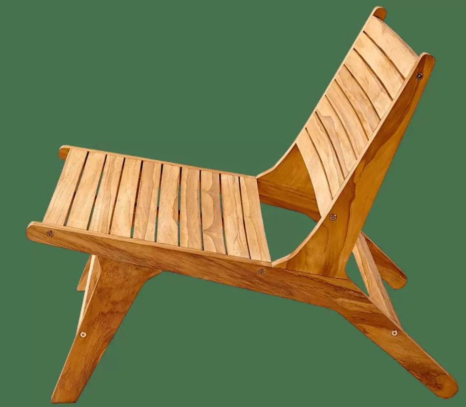 CASA DARMA Chaise Lounge Naturel Cheap