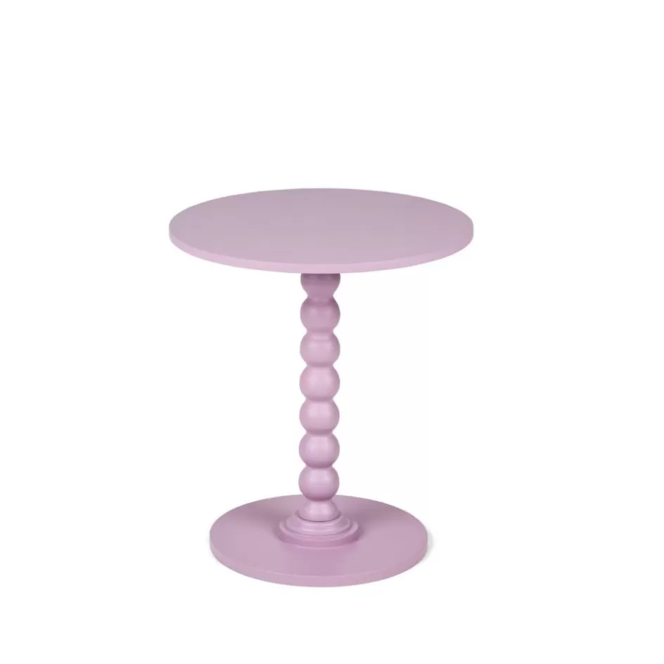 CASA DOPPIO Table D'appoint 45 CM Mauve Clair Fashion