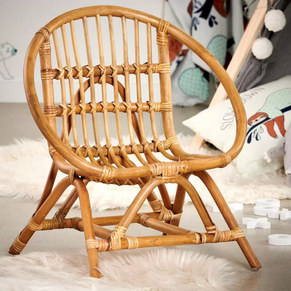 CASA DORA Chaise Pour Enfants Naturel Hot