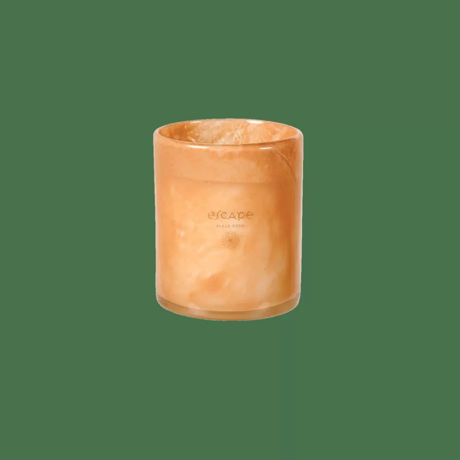 CASA ESCAPE BLACK OUDH Bougie Parfumée Dans Un Verre Blanc, Vieux Rose Cheap