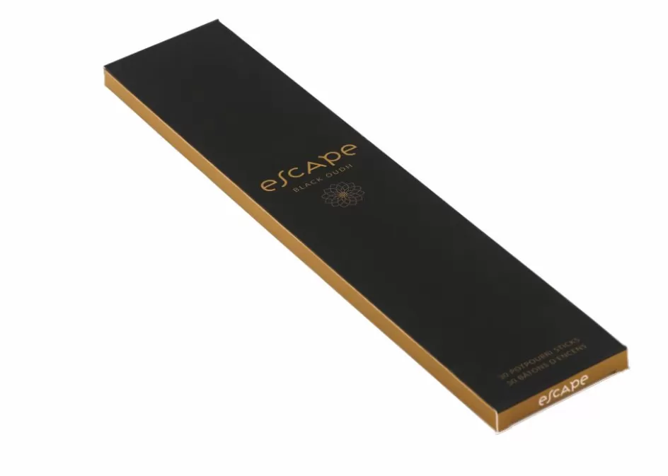 CASA ESCAPE BLACK OUDH Bougies Chauffe-plat Parfumées Set De 9 Noir Cheap