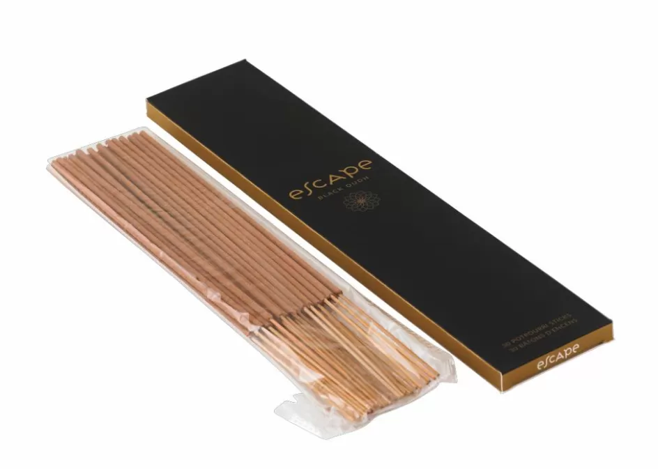 CASA ESCAPE BLACK OUDH Bougies Chauffe-plat Parfumées Set De 9 Noir Cheap