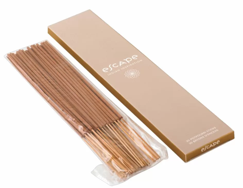 CASA ESCAPE INDIAN INSPIRATION Bougie Parfumée Dans Un Verre Blanc, Beige, Multicolore Cheap
