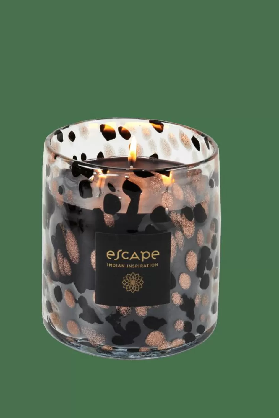 CASA ESCAPE INDIAN INSPIRATION Bougie Parfumée Noir, Cuivre, Multicolore Clearance