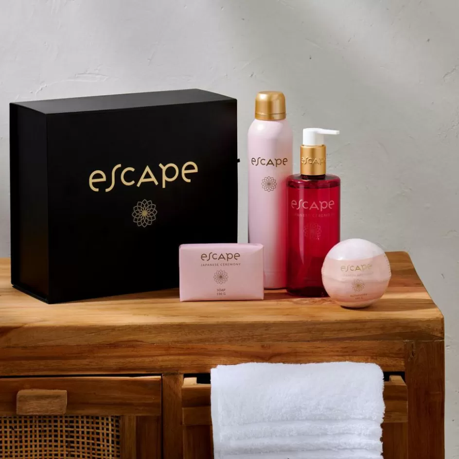 CASA ESCAPE JAPANESE CEREMONY Mousse De Douche En Flacon Rouge New