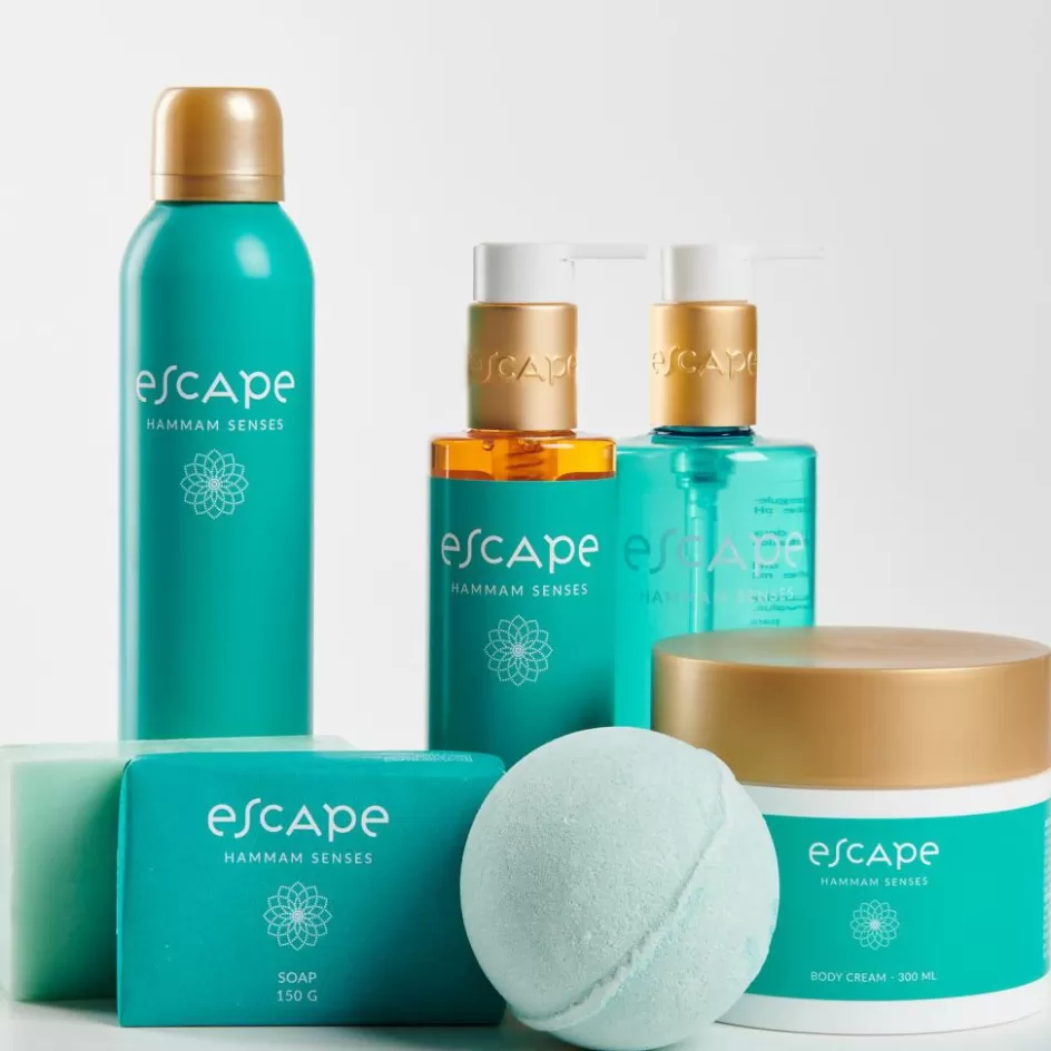 CASA ESCAPE SENSES Mousse De Douche En Flacon Turquoise New