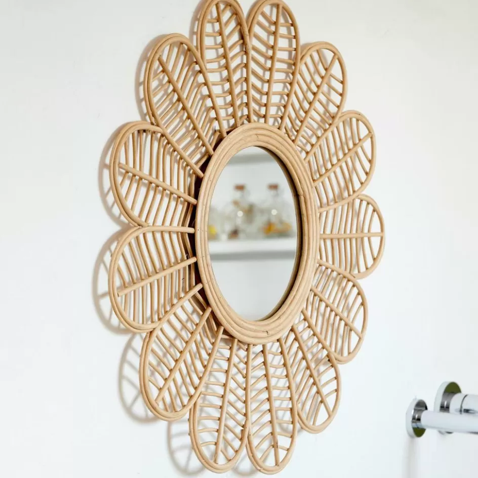 CASA FLOWER Miroir Naturel Shop