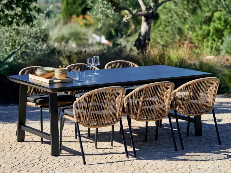 CASA FORMAX & ROYAN Set De Jardin Noir/natural Clearance