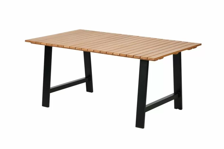 CASA FORMAX Table De Jardin Avec Pieds A Natural/noir Flash Sale