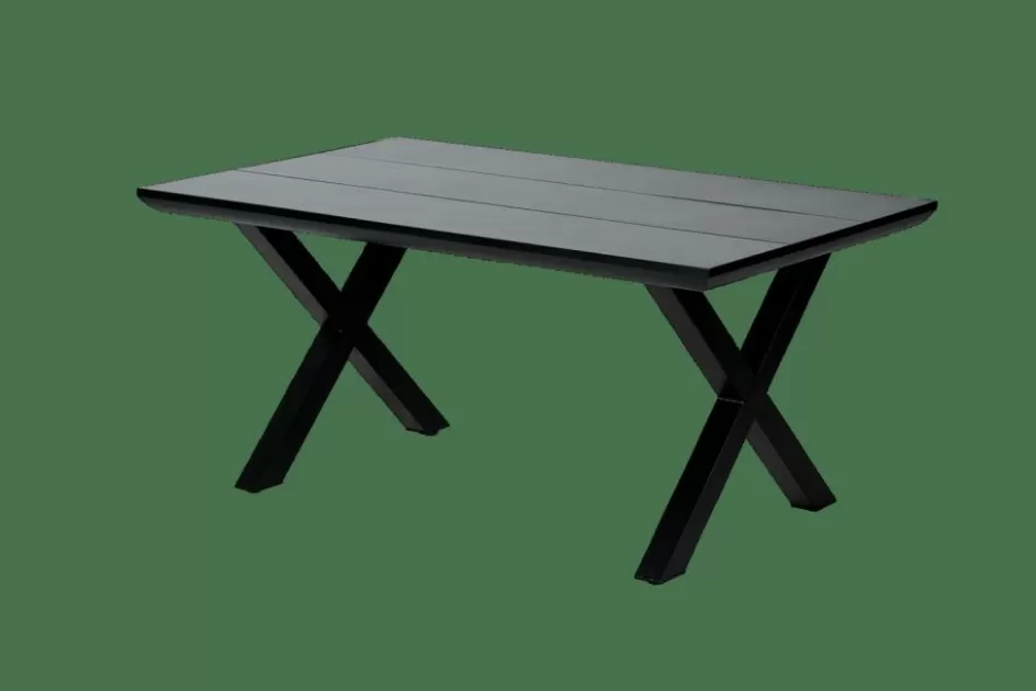 CASA FORMAX Table De Jardin Avec Pieds X Noir Clearance