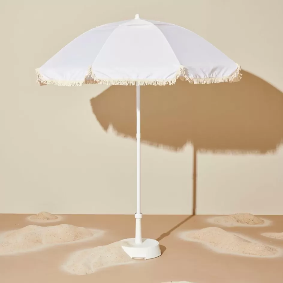 CASA FRANJA & VALINO Set De Parasols Blanc Flash Sale