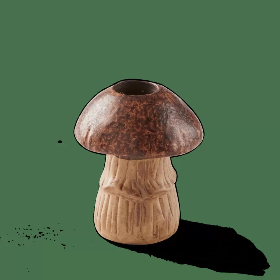 CASA FUNGI Bougeoir Brun Best Sale