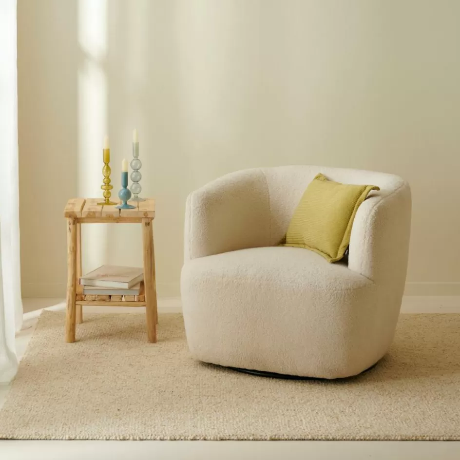 CASA HARVEY Fauteuil Blanc New