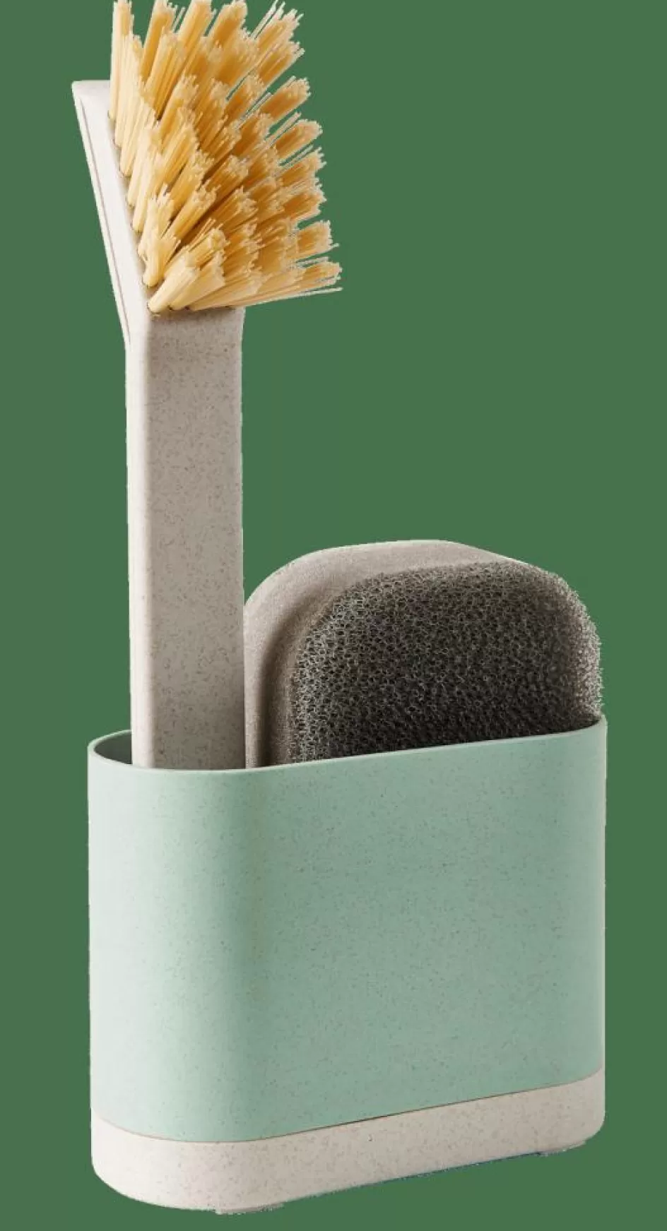 CASA JASMIN Brosse Vaisselle Avec éponge Vert Flash Sale