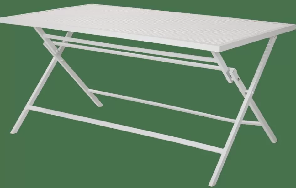 CASA JESSE Table Pliante Blanc New