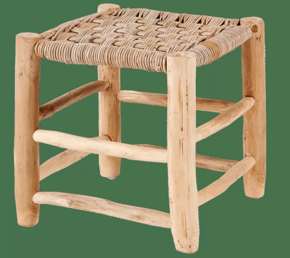 CASA KANAI Tabouret 2 Tailles Tabouret Grand Naturel Shop