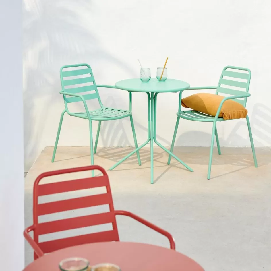 CASA LIVA Chaise Bistrot Aqua Outlet