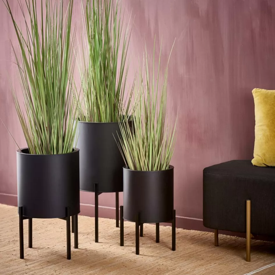 CASA LOUNGE Pot De Jardin Noir New