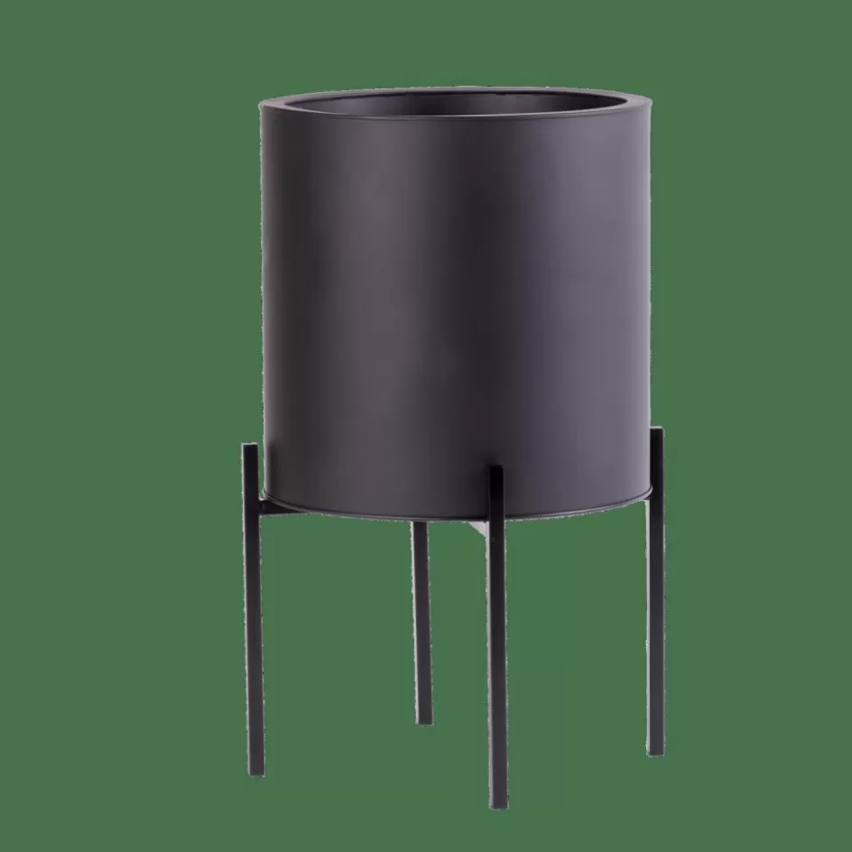 CASA LOUNGE Pot De Jardin Noir New