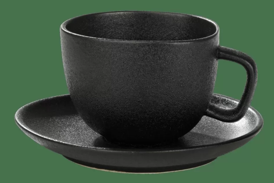 CASA MAGMA Tasse Et Soucoupe 20 CL Noir Best