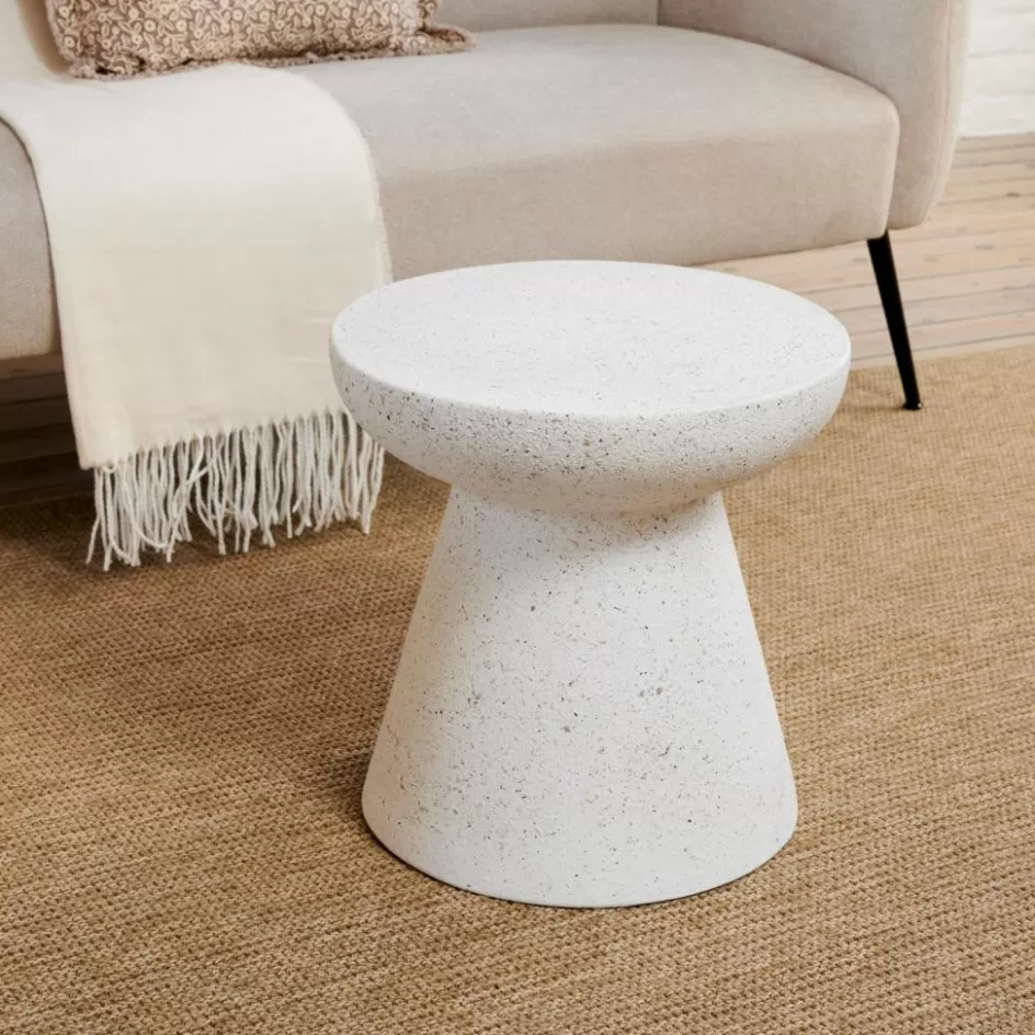 CASA MAGNUS Table D'appoint Blanc Outlet