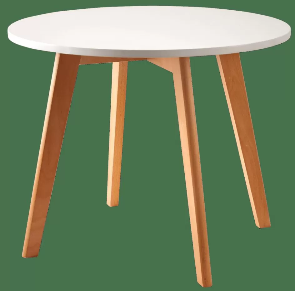 CASA MATHIAS Table Pour Enfants Blanc, Naturel Store