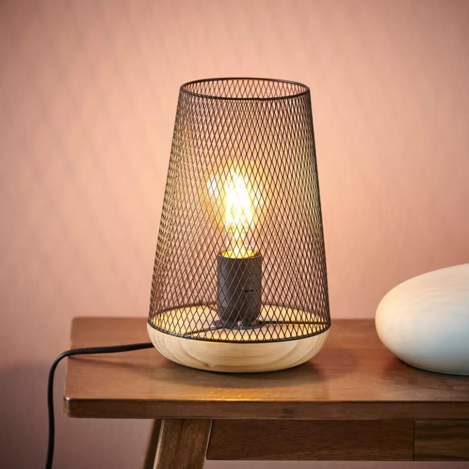 CASA MESH Lampe De Table Noir Outlet