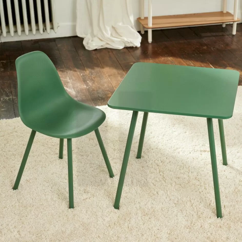 CASA MIKA Table Pour Enfants Vert New