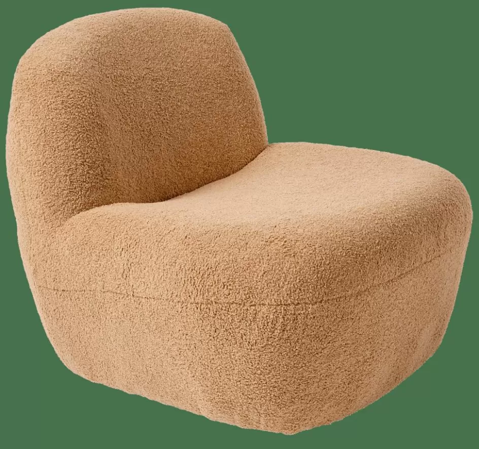 CASA MIKE Fauteuil Brun Discount