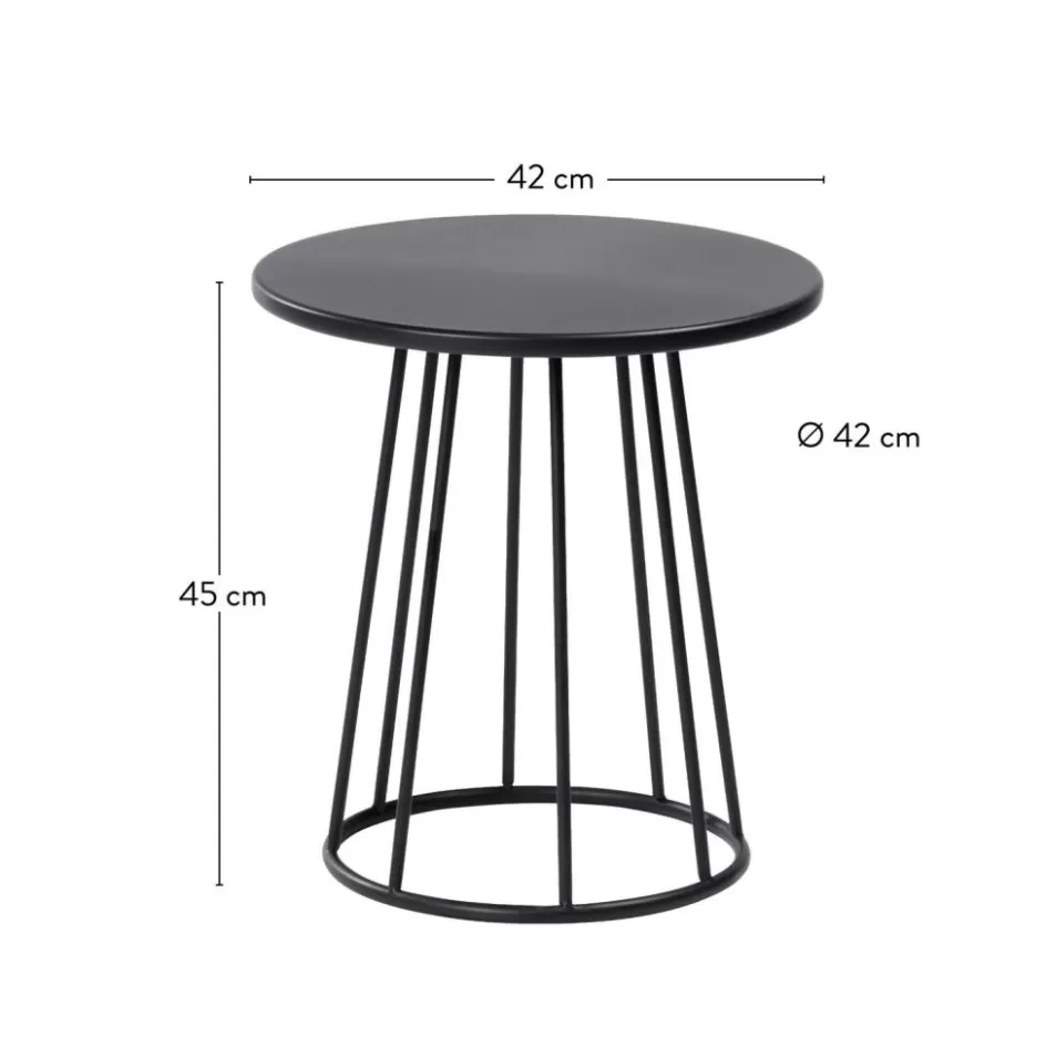 CASA MILLER Table D'appoint Noir Online