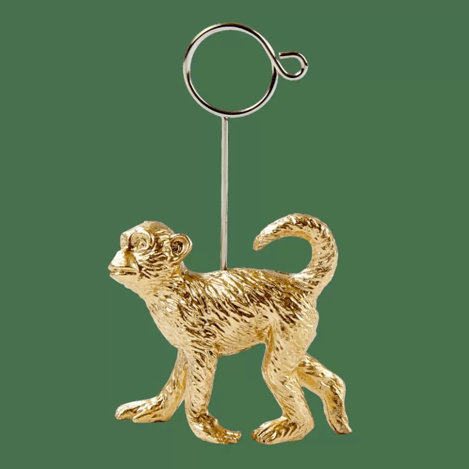 CASA MONKEY Clip Doré Sale