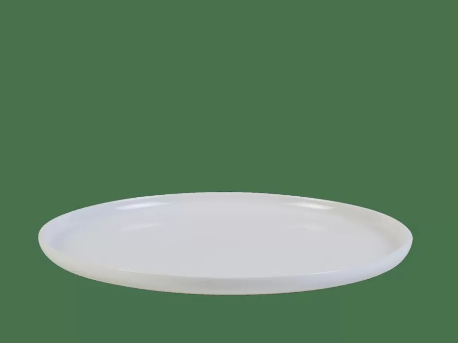 CASA MOON Assiette Plate Blanc Fashion