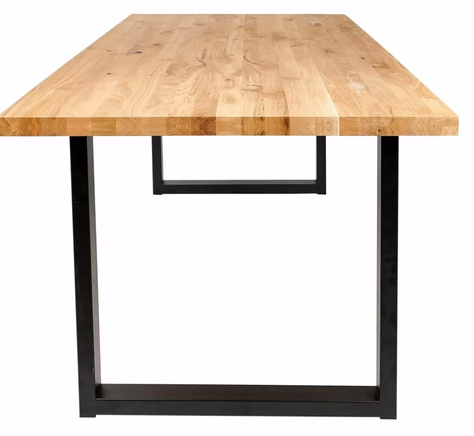 CASA NEW OAK Table à Manger Avec Pieds U En Métal Best Sale